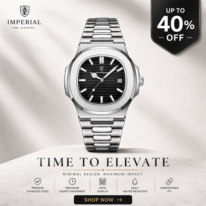 Imperial Silver Dial Watch