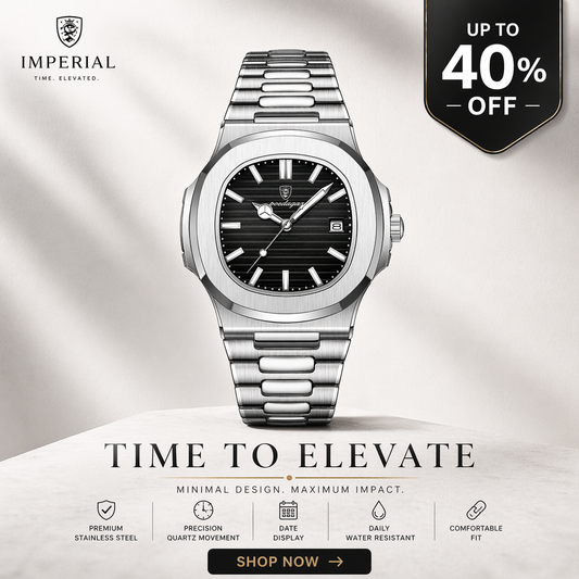 Imperial Silver Dial Watch