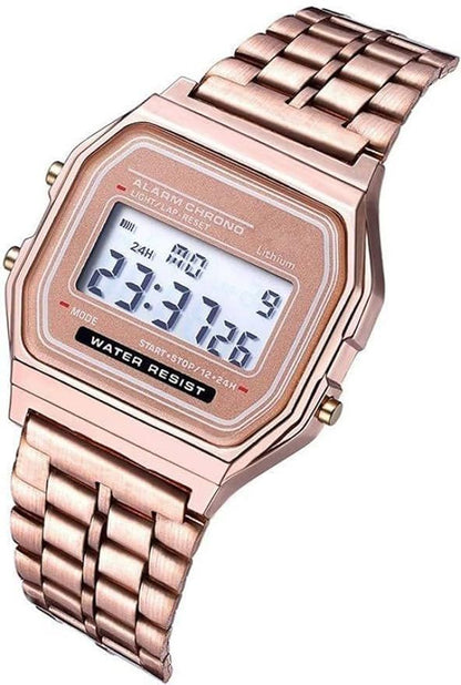 Casio Classic Retro Style in Rose Gold